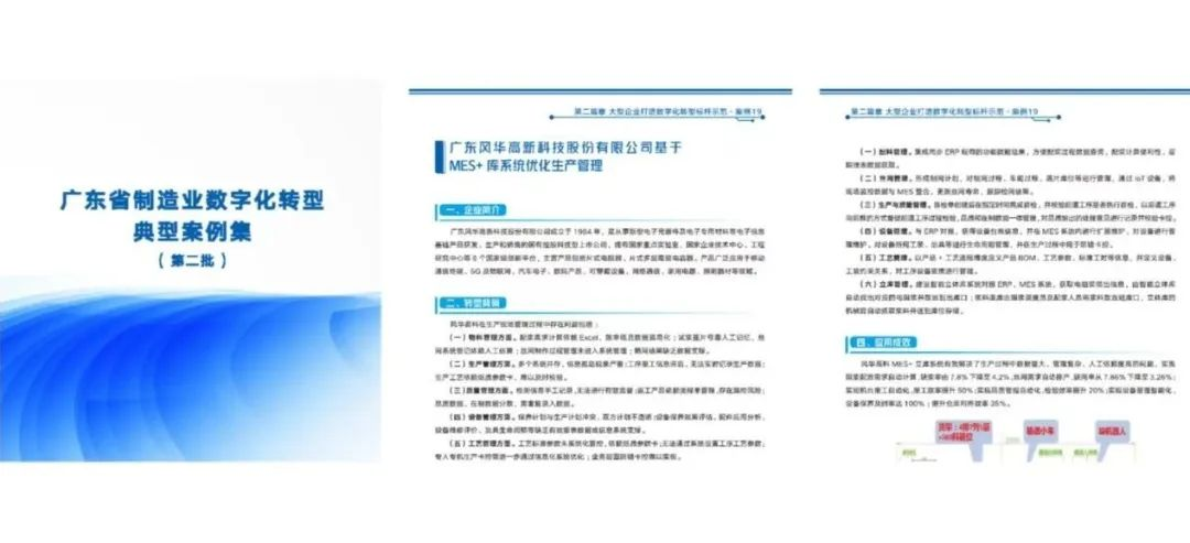 廣東省數(shù)字化轉(zhuǎn)型案例發(fā)布！風(fēng)華高科一項(xiàng)目入選